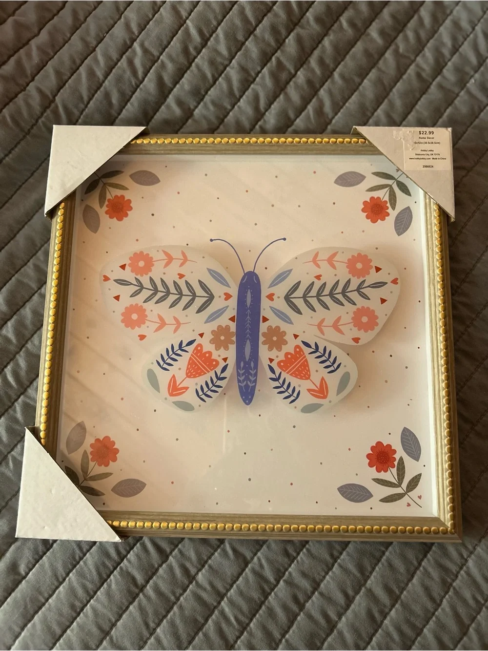 Moth Framed Wall Art